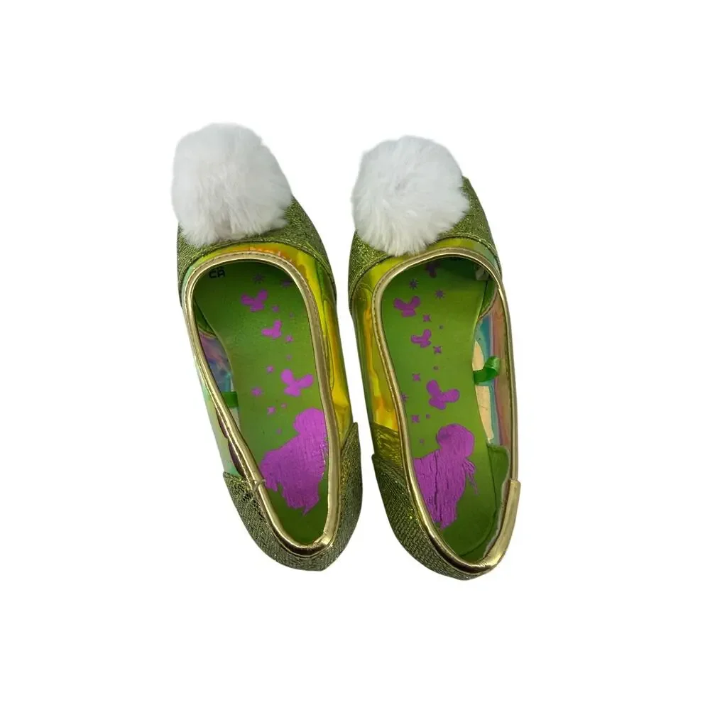 Disney Tinkerbell Costume Dress Light Up Wings and Slippers Play 5/6